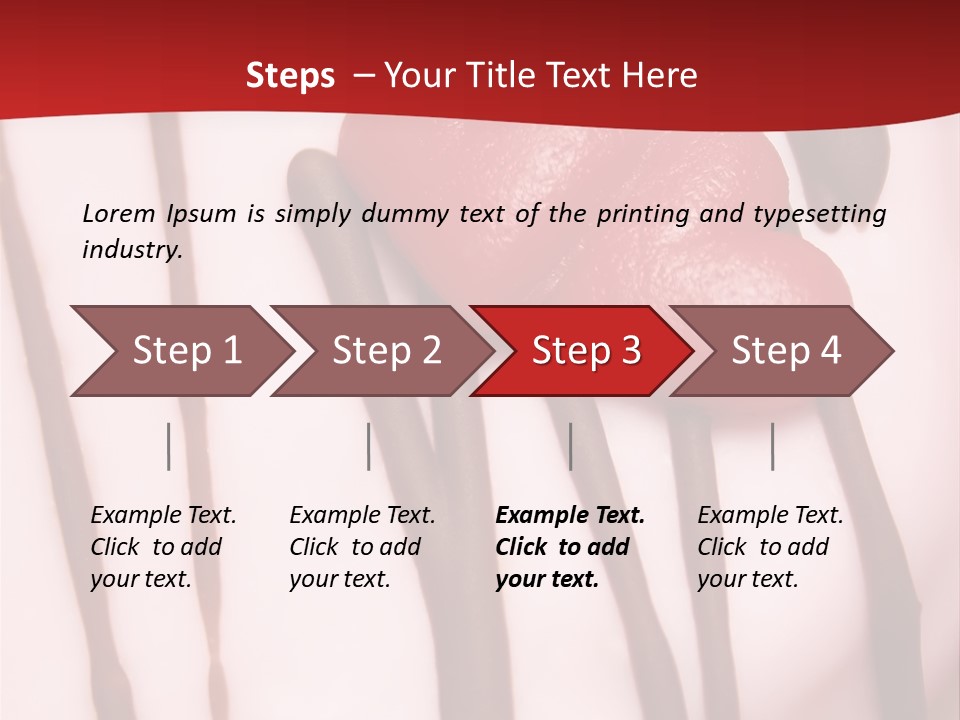 Valentine's Day Delicious Dessert PowerPoint Template