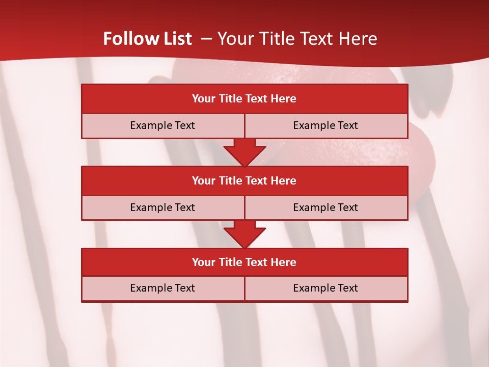 Valentine's Day Delicious Dessert PowerPoint Template