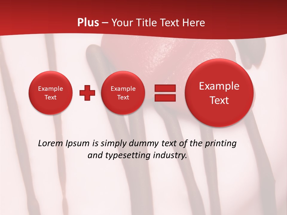 Valentine's Day Delicious Dessert PowerPoint Template