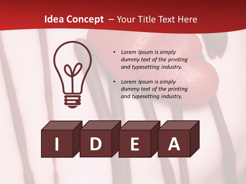 Valentine's Day Delicious Dessert PowerPoint Template