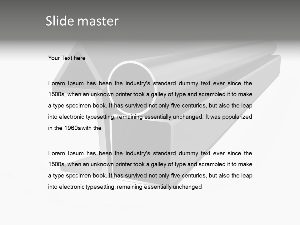 Baby Seeing Self In Mirror PowerPoint Template