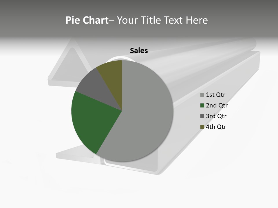 Baby Seeing Self In Mirror PowerPoint Template