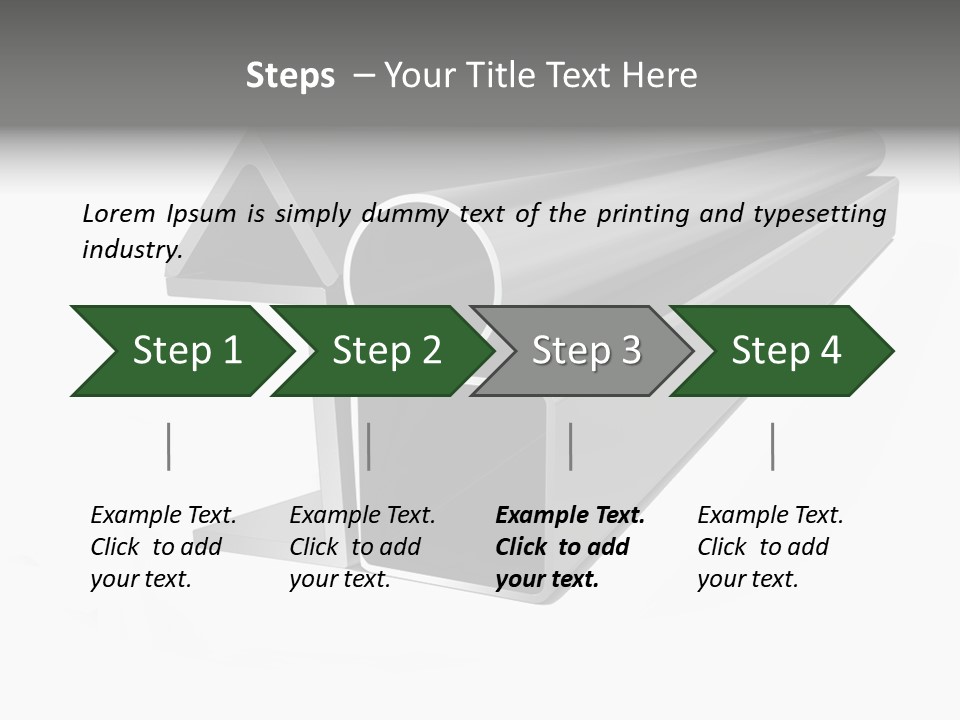 Baby Seeing Self In Mirror PowerPoint Template