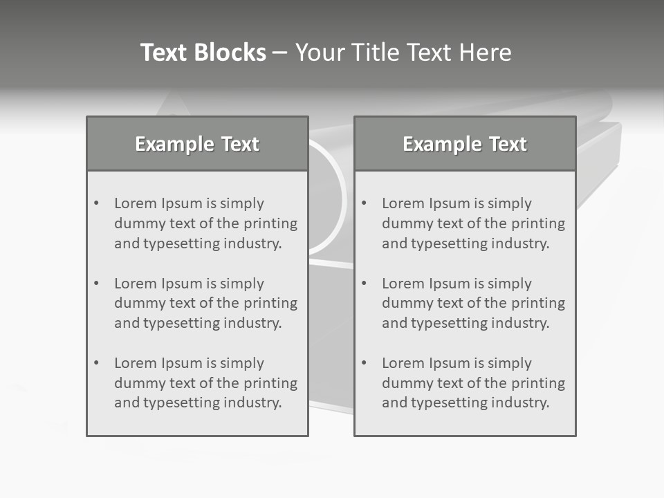 Baby Seeing Self In Mirror PowerPoint Template