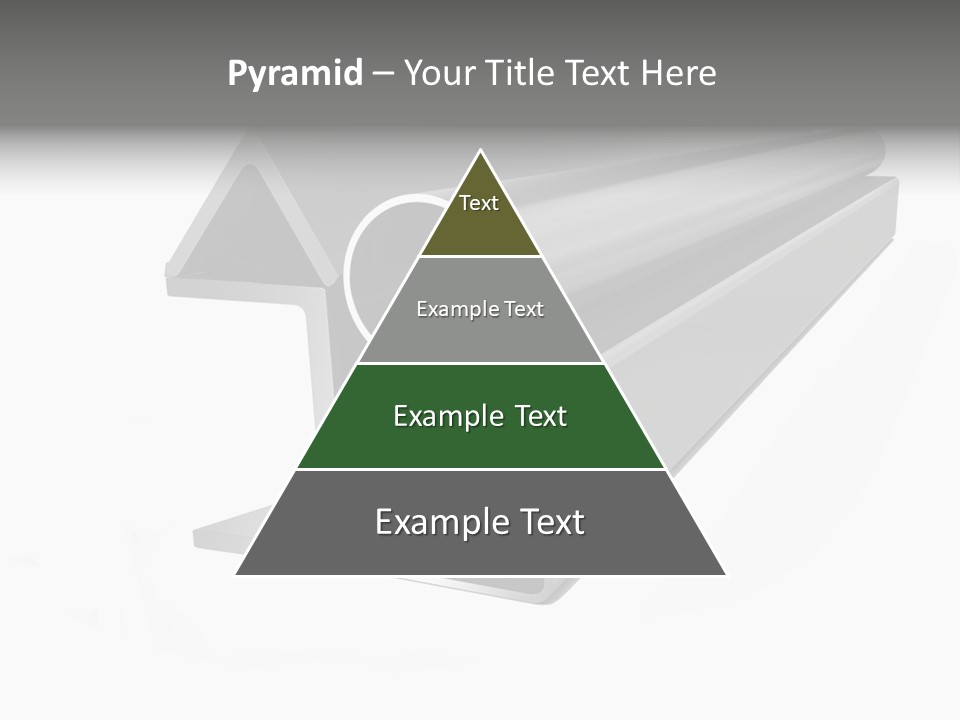 Baby Seeing Self In Mirror PowerPoint Template