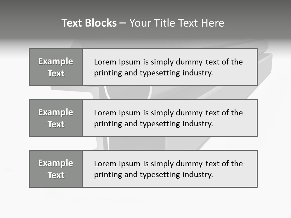 Baby Seeing Self In Mirror PowerPoint Template