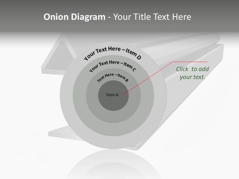 Baby Seeing Self In Mirror PowerPoint Template
