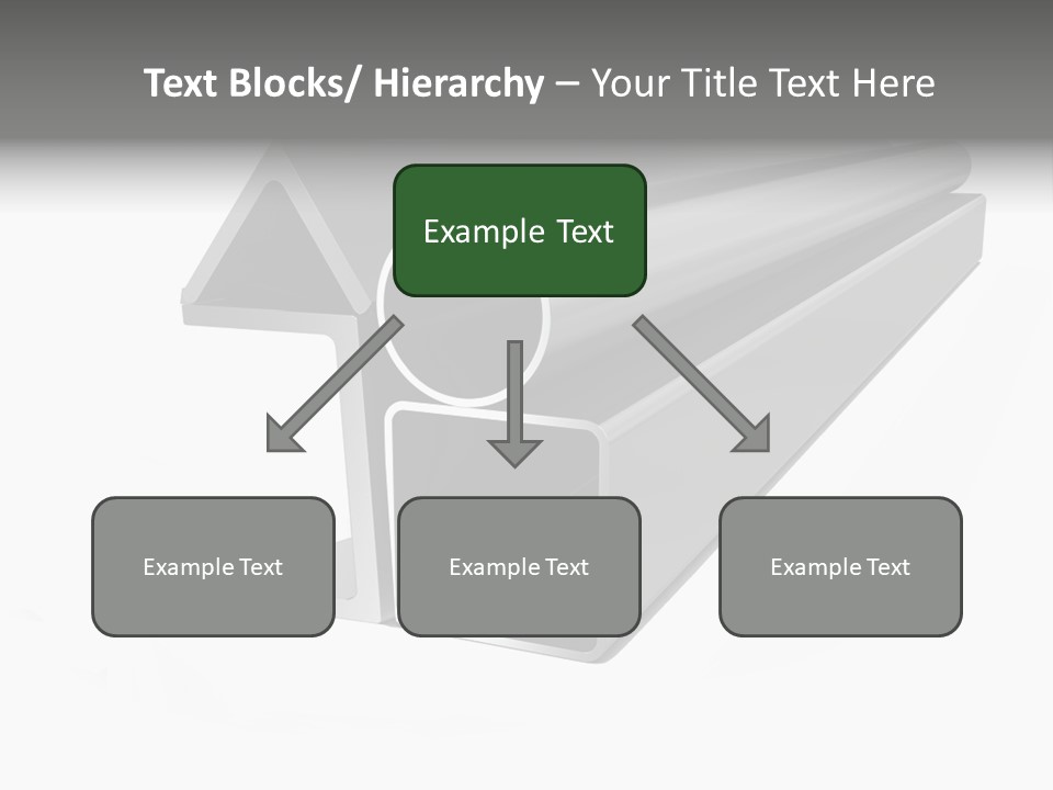 Baby Seeing Self In Mirror PowerPoint Template