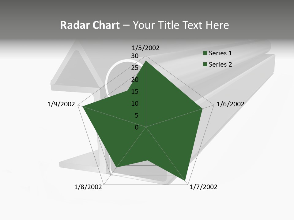 Baby Seeing Self In Mirror PowerPoint Template