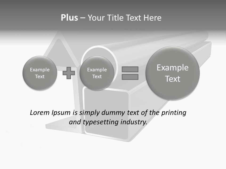 Baby Seeing Self In Mirror PowerPoint Template