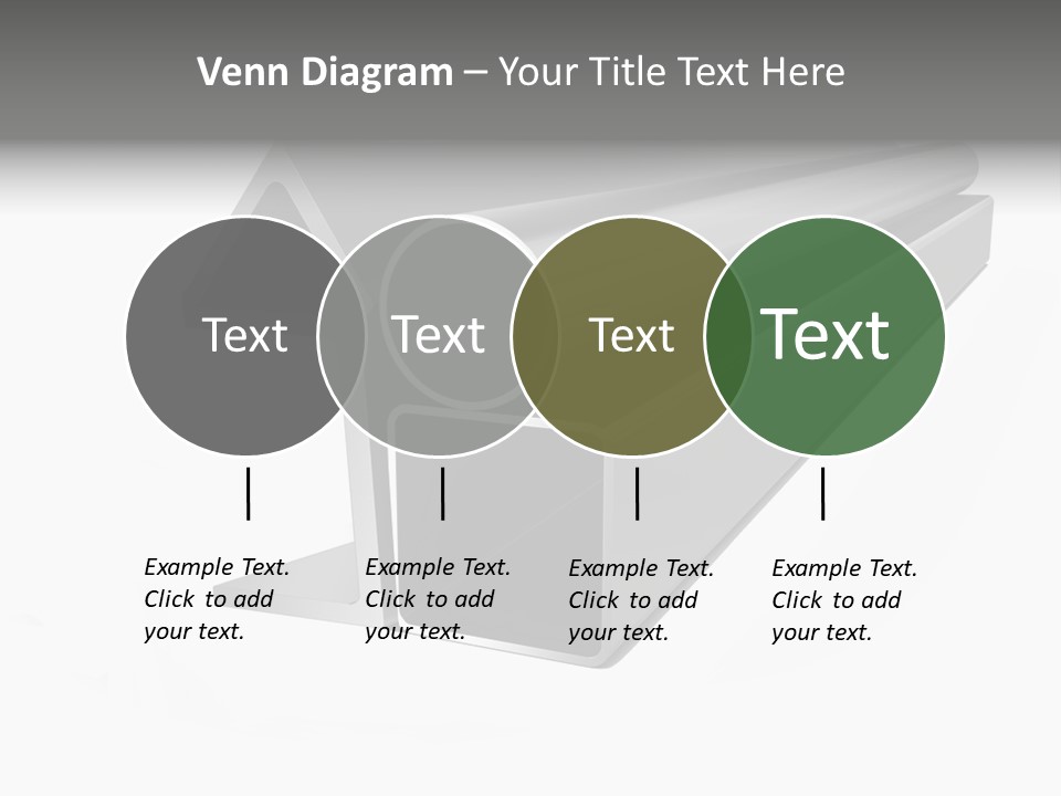 Baby Seeing Self In Mirror PowerPoint Template
