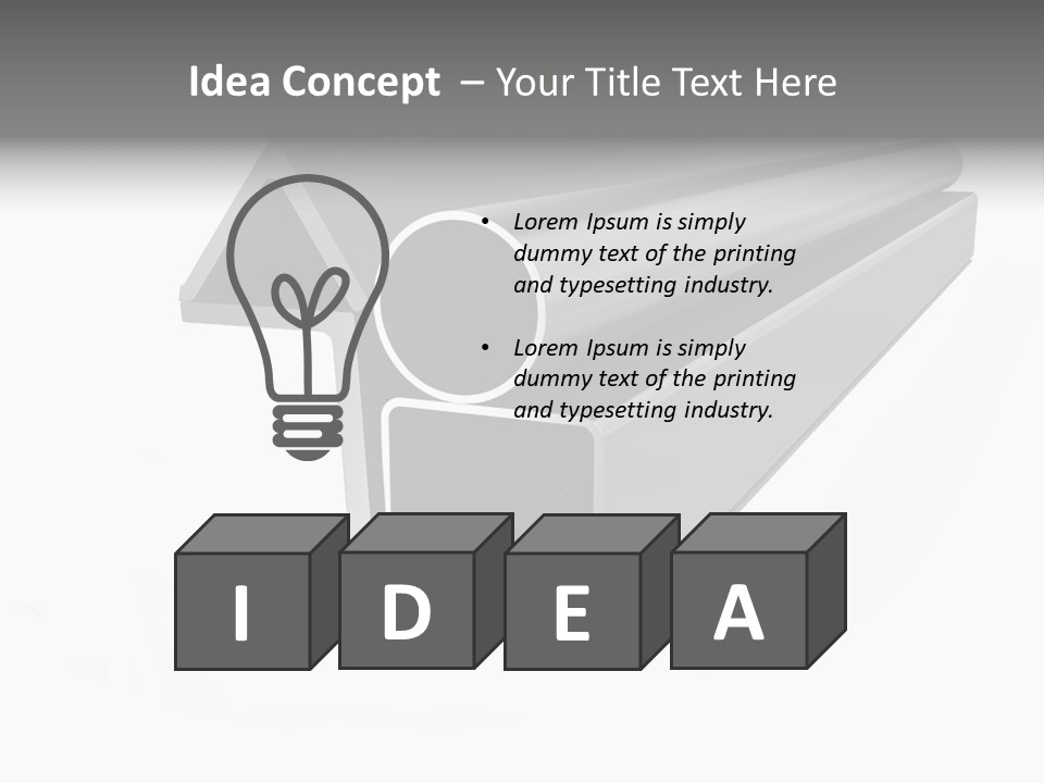 Baby Seeing Self In Mirror PowerPoint Template