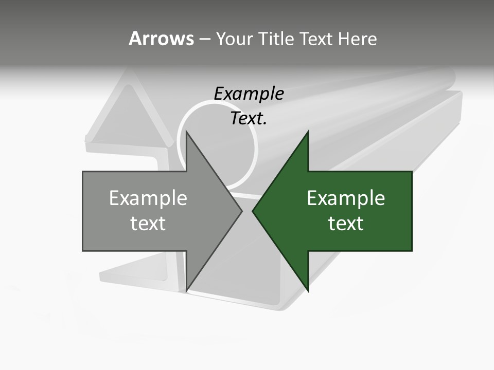 Baby Seeing Self In Mirror PowerPoint Template