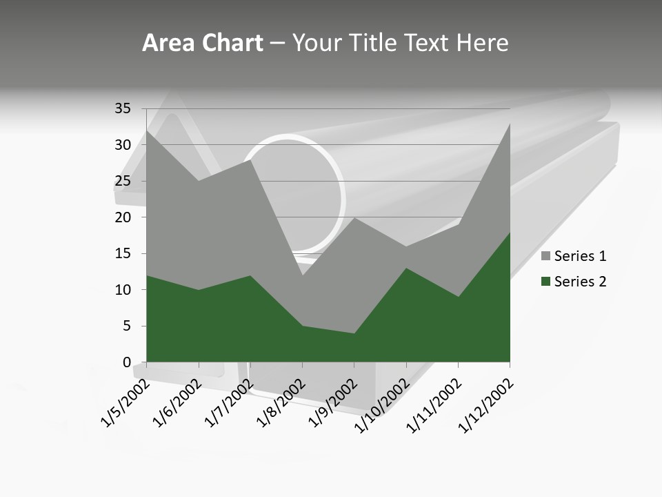 Baby Seeing Self In Mirror PowerPoint Template