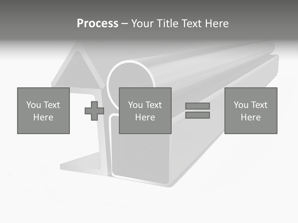 Baby Seeing Self In Mirror PowerPoint Template