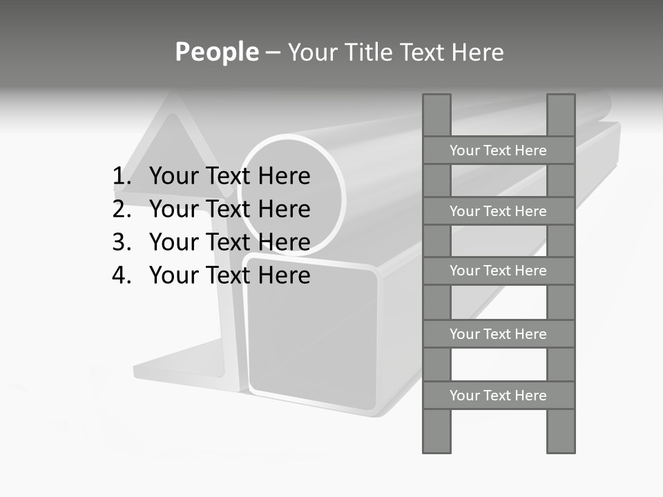 Baby Seeing Self In Mirror PowerPoint Template