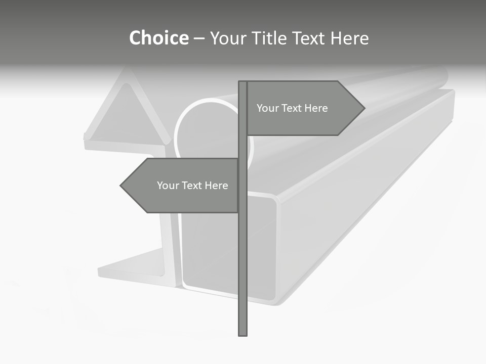 Baby Seeing Self In Mirror PowerPoint Template