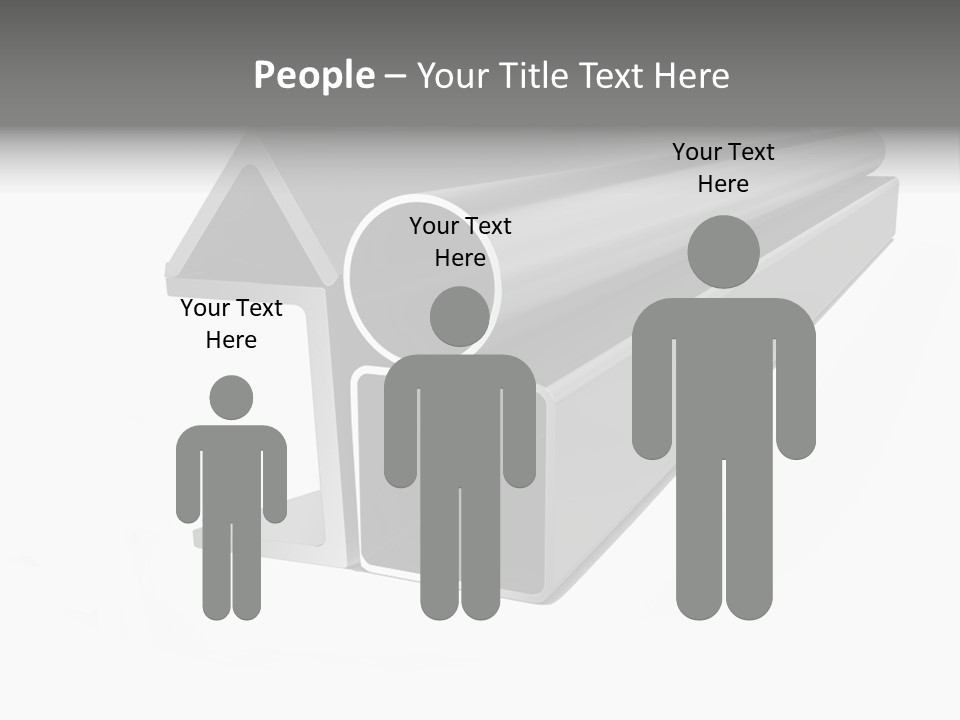 Baby Seeing Self In Mirror PowerPoint Template