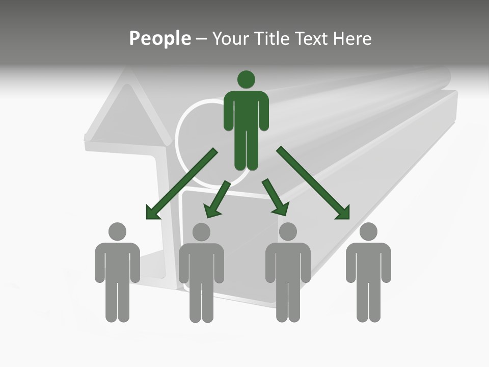 Baby Seeing Self In Mirror PowerPoint Template