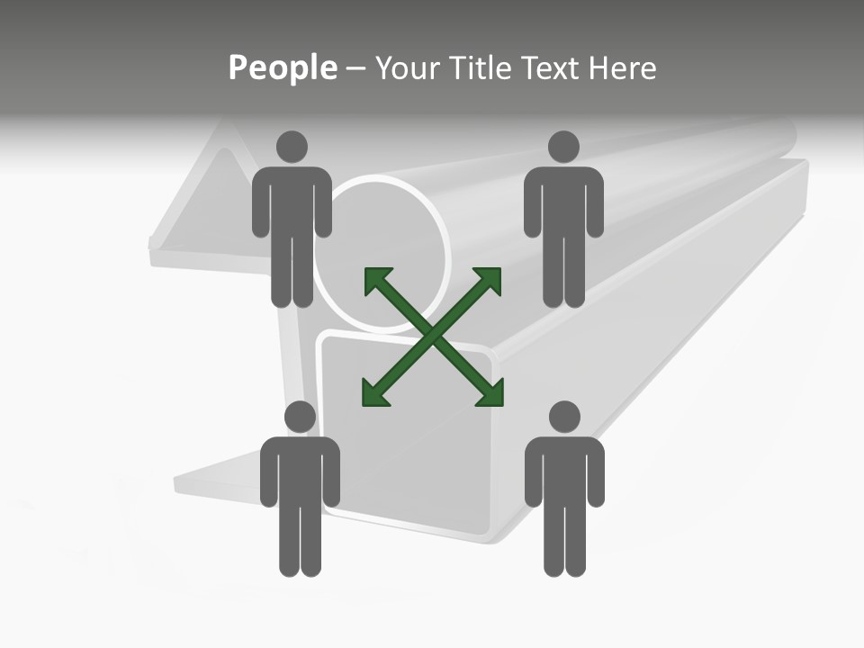 Baby Seeing Self In Mirror PowerPoint Template