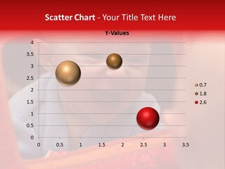 Baby Seeing Self In Mirror PowerPoint Template