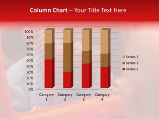 Baby Seeing Self In Mirror PowerPoint Template