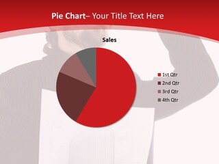 Inspector Checking Out How The Construction Is Going On PowerPoint Template