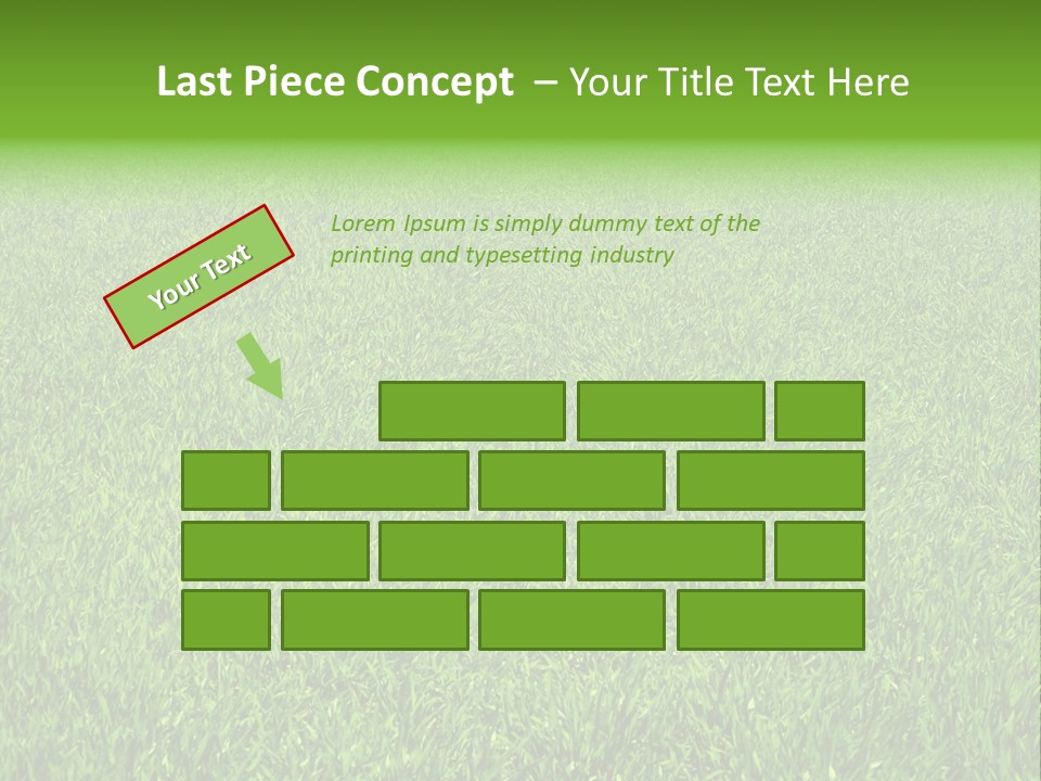 Green Grass Background PowerPoint Template