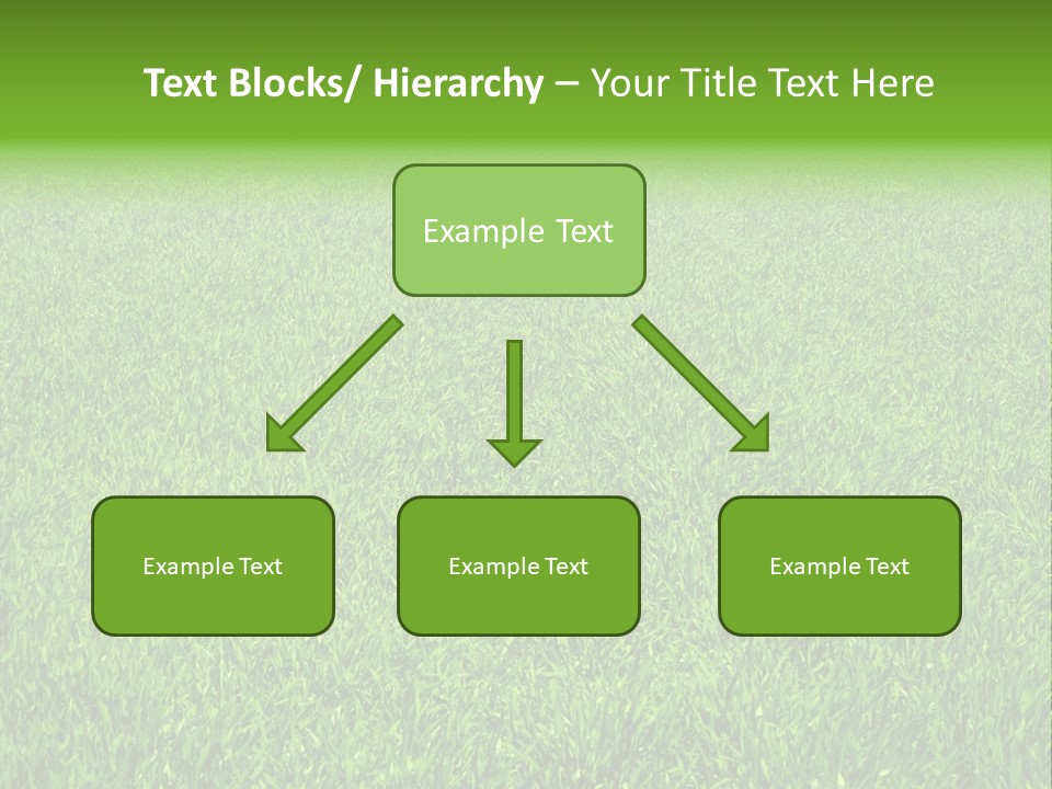 Green Grass Background PowerPoint Template