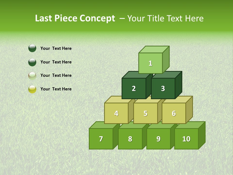 Green Grass Background PowerPoint Template