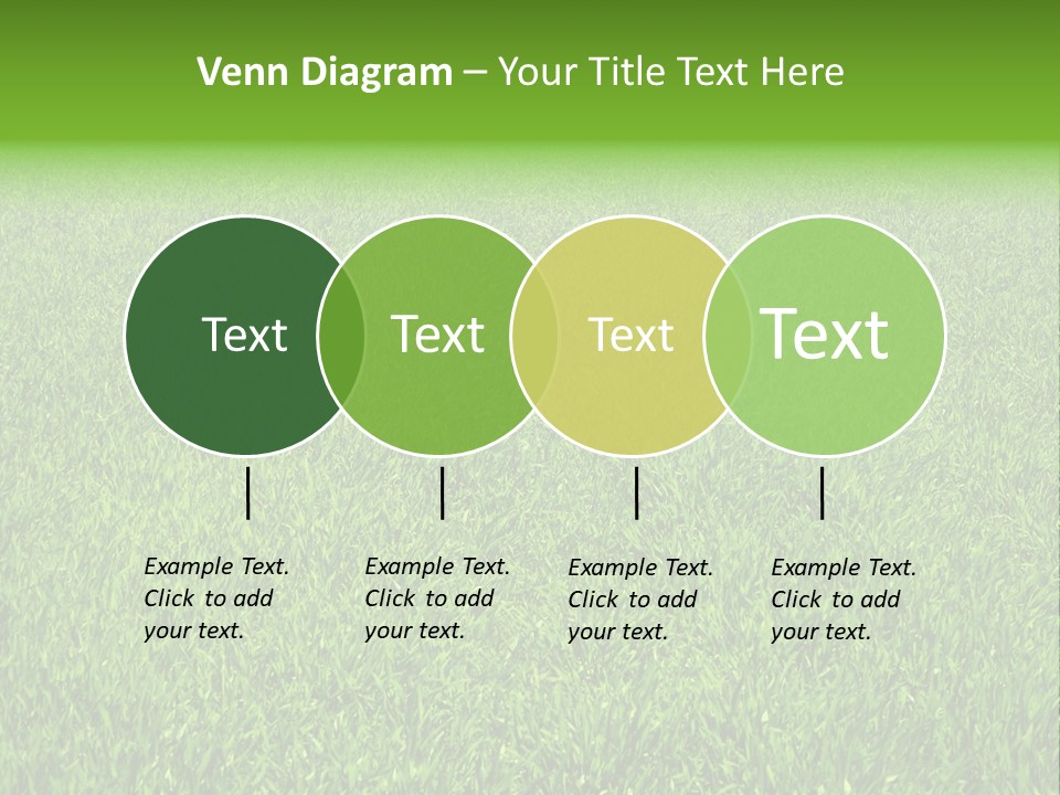 Green Grass Background PowerPoint Template