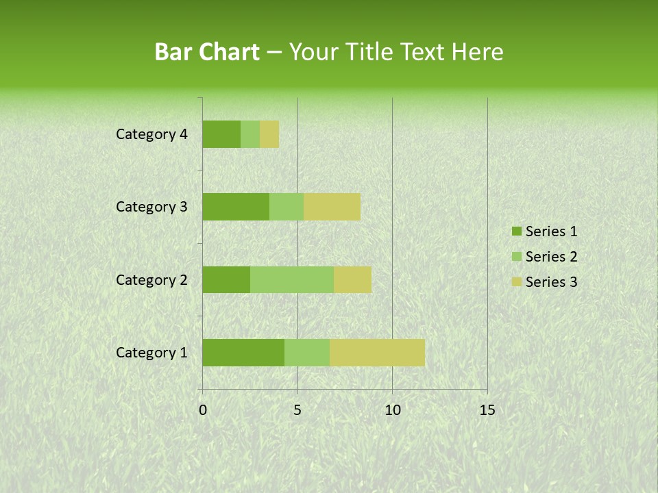 Green Grass Background PowerPoint Template