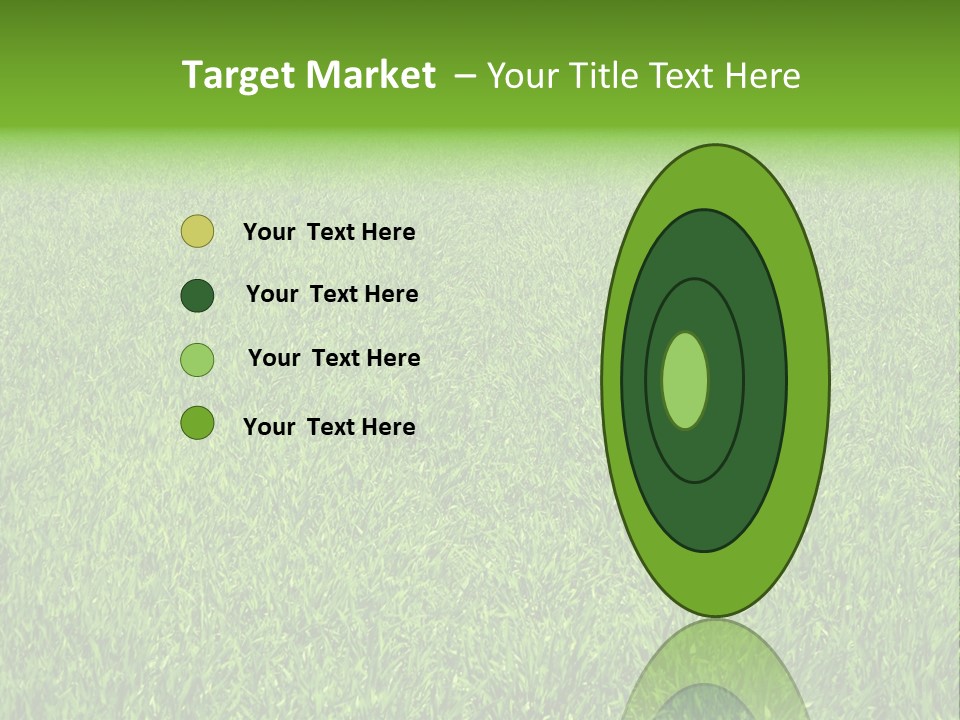 Green Grass Background PowerPoint Template