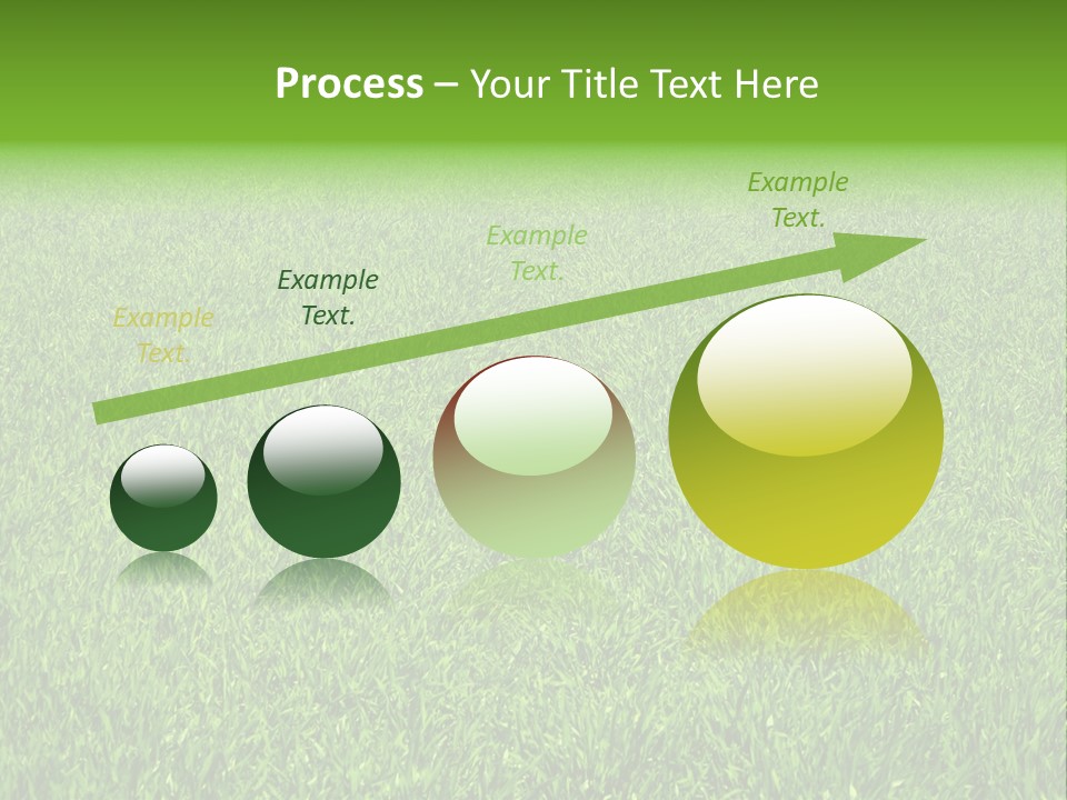 Green Grass Background PowerPoint Template