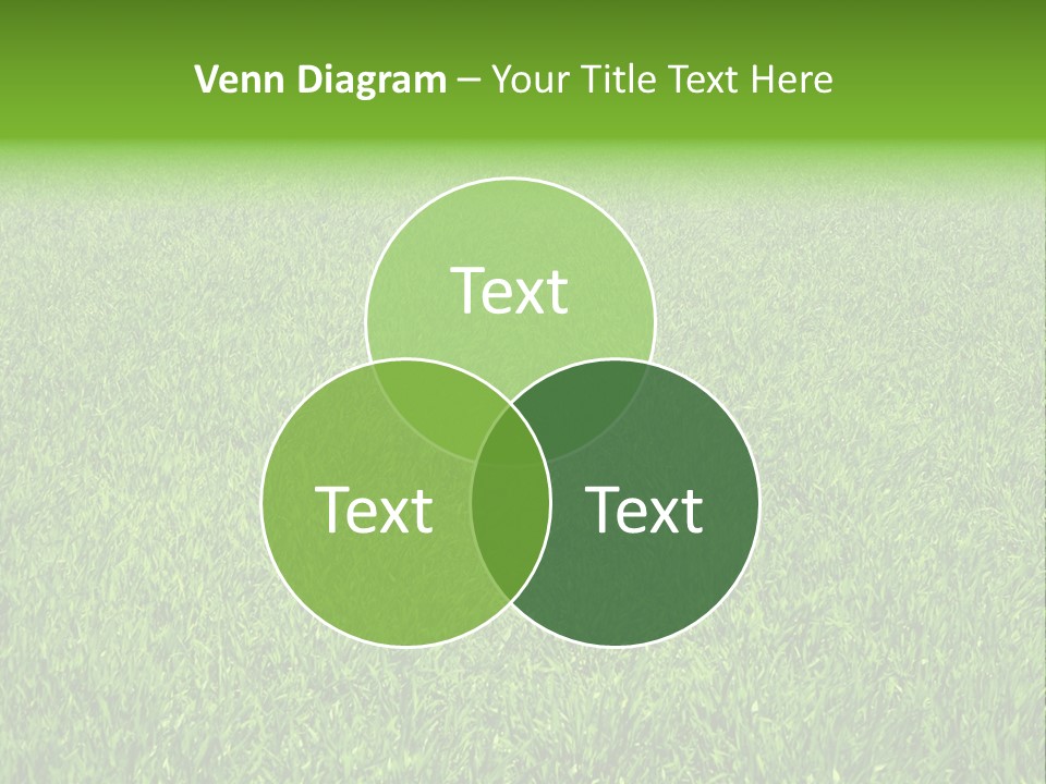 Green Grass Background PowerPoint Template