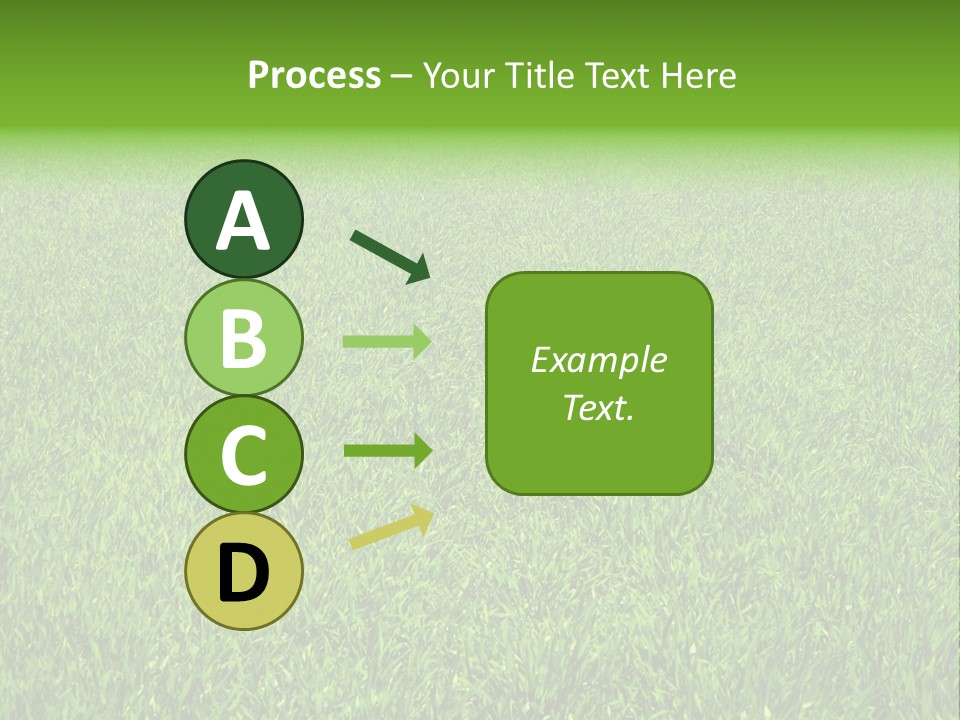 Green Grass Background PowerPoint Template