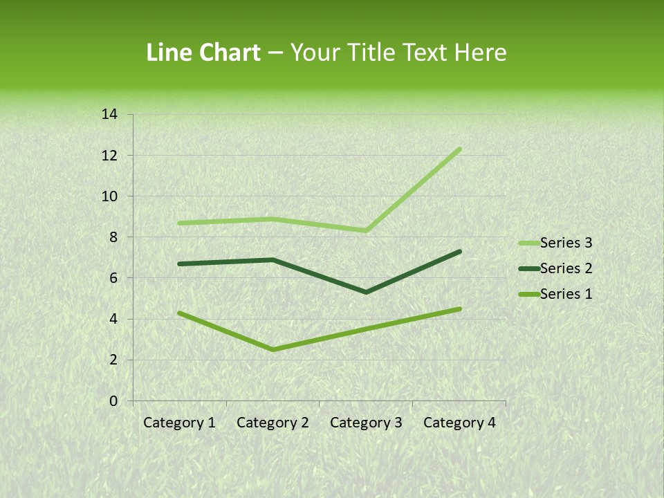 Green Grass Background PowerPoint Template