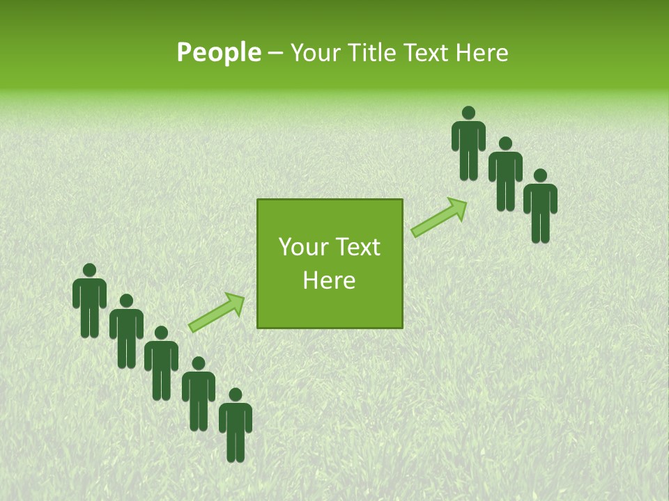 Green Grass Background PowerPoint Template