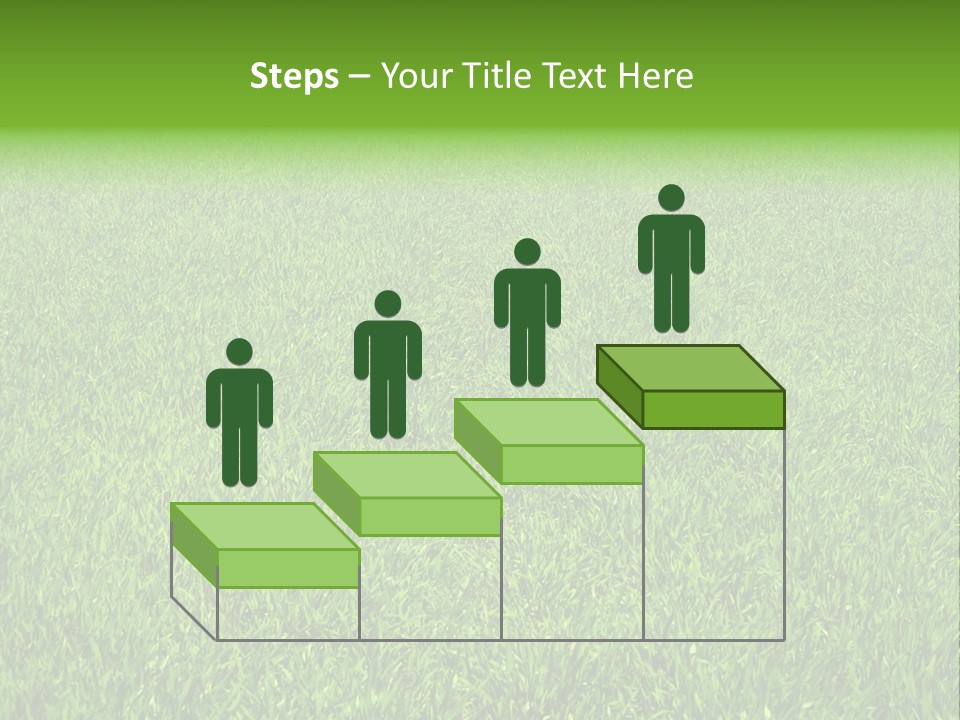 Green Grass Background PowerPoint Template