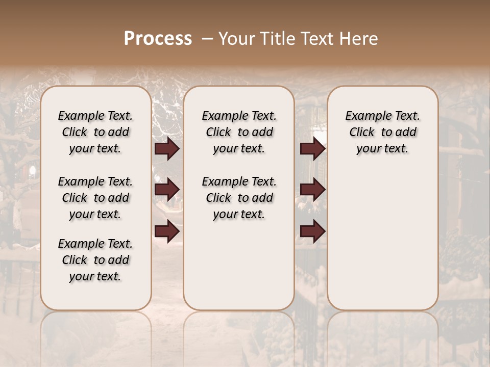 Stock Image Of A Snowing Winter At Boston, Massachusetts, Usa PowerPoint Template