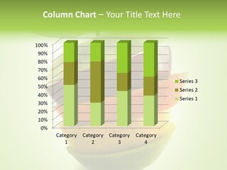 Composition Made From Pieces Of Apple,Lemon And Orange On Isolated Green Background PowerPoint Template