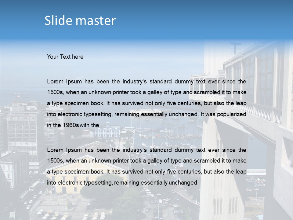 Mercado Modelo Of Salvador Brazil Salvador Brazil PowerPoint Template