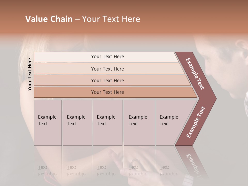 Man Proposing To A Beautiful Young Blond Girl While Holding Out Ring In Box PowerPoint Template