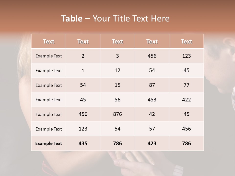 Man Proposing To A Beautiful Young Blond Girl While Holding Out Ring In Box PowerPoint Template