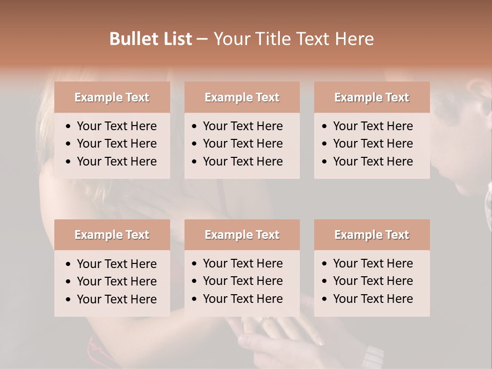 Man Proposing To A Beautiful Young Blond Girl While Holding Out Ring In Box PowerPoint Template