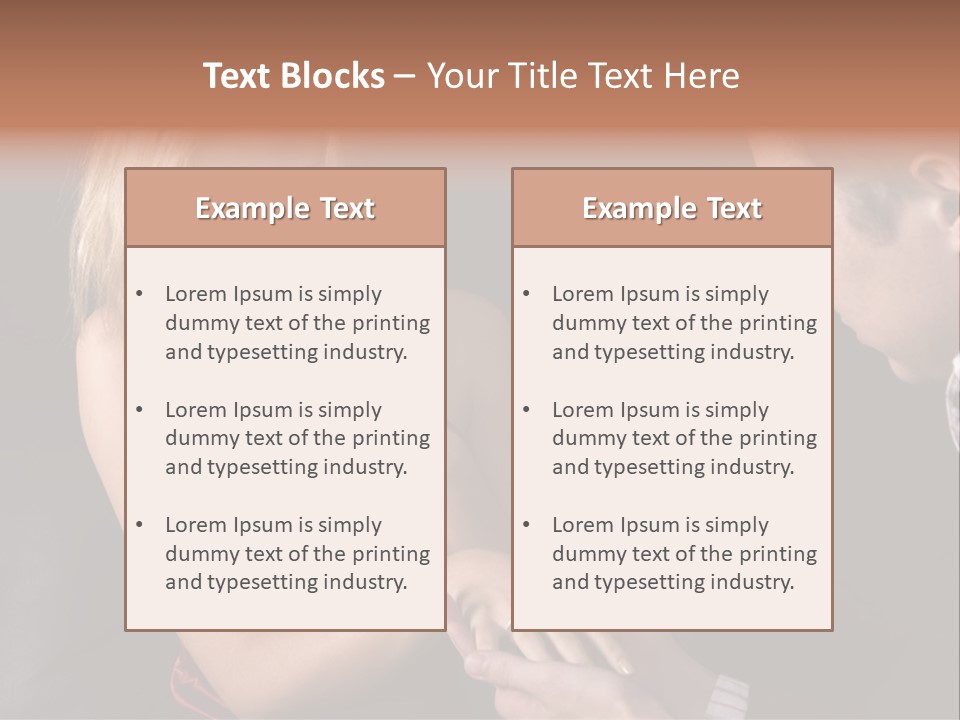 Man Proposing To A Beautiful Young Blond Girl While Holding Out Ring In Box PowerPoint Template
