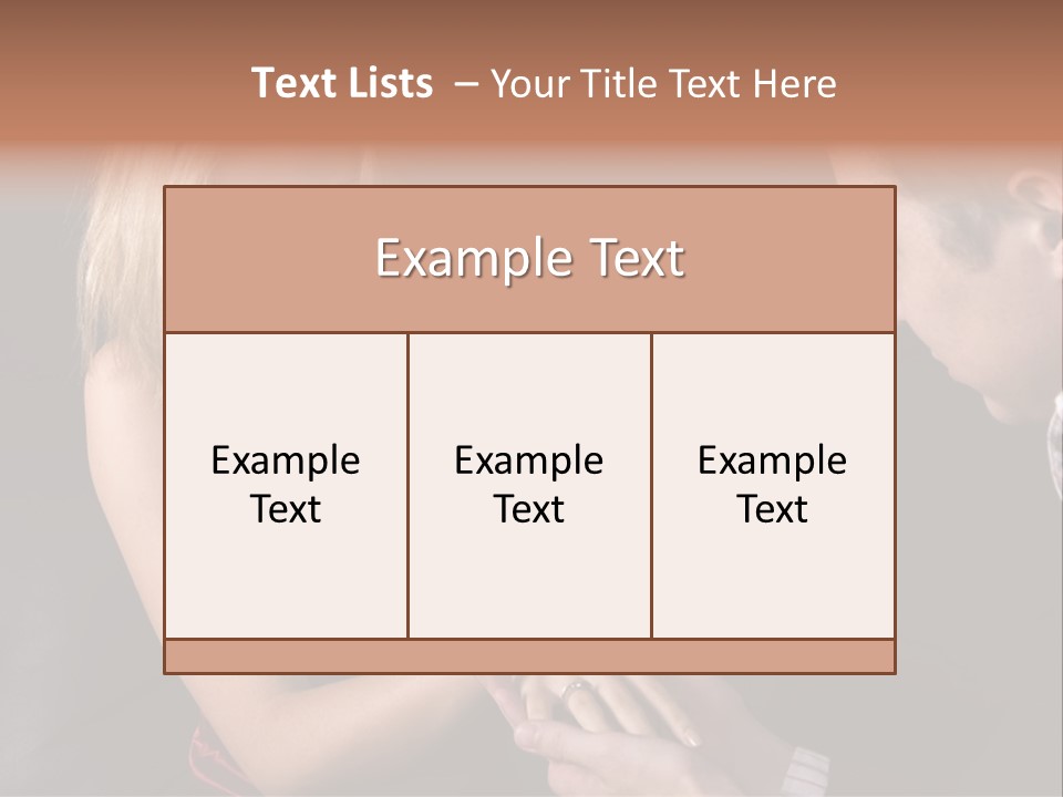 Man Proposing To A Beautiful Young Blond Girl While Holding Out Ring In Box PowerPoint Template