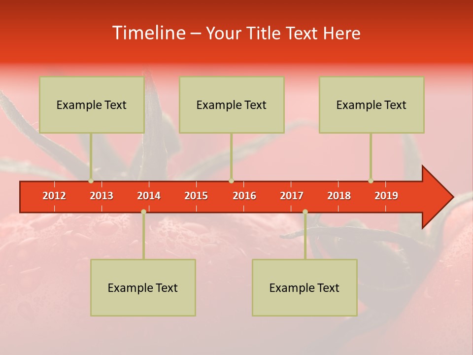 Perfect Fresh Red Wet Tomatoes With Tomato On Background, Very Soft Focus, Super Macro Shot. PowerPoint Template
