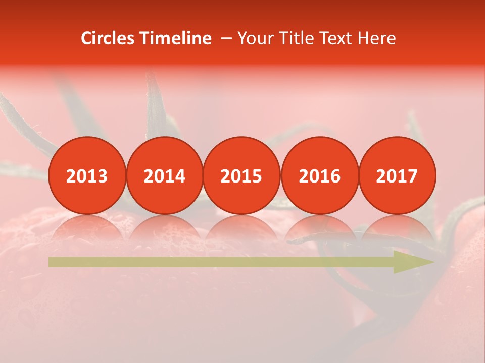 Perfect Fresh Red Wet Tomatoes With Tomato On Background, Very Soft Focus, Super Macro Shot. PowerPoint Template