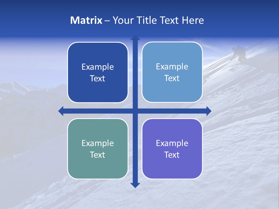 Ski And Sun PowerPoint Template